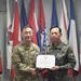 Farewell Ceremony for Col. Baek