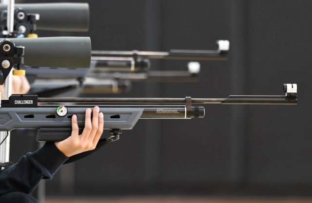 Zama JROTC cadets showcase shooting skills in invitational marksmanship match