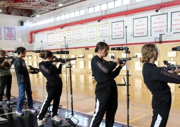 Zama JROTC cadets showcase shooting skills in invitational marksmanship match