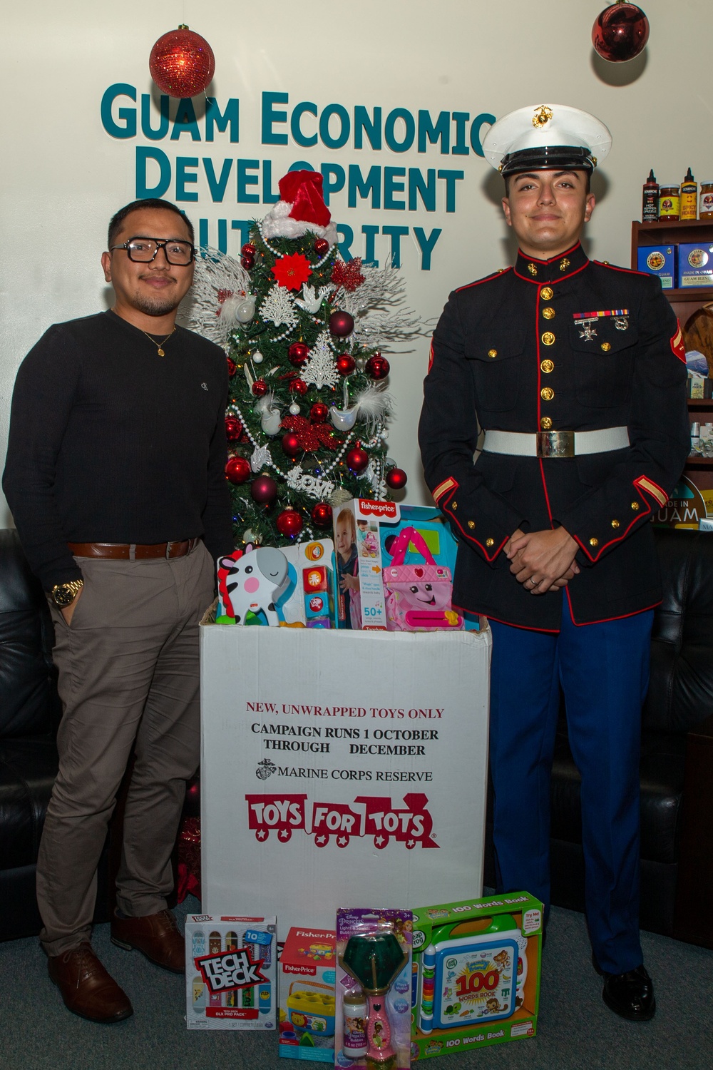 Local business and schools collect Toys for Tots