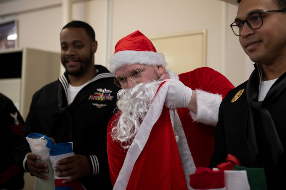 Blue Ridge Sailors Visit Orphanage