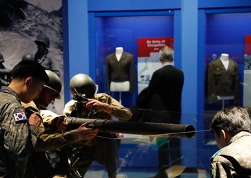 ROK Army Visits Camp Humphreys