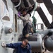 Marines, contractors clean MAG-36 aircraft