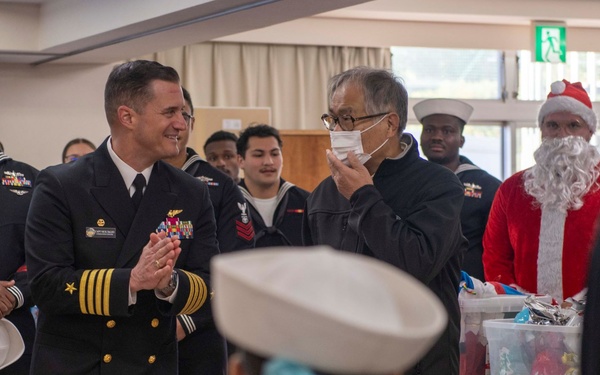 Blue Ridge Sailors Visit An Orphanage