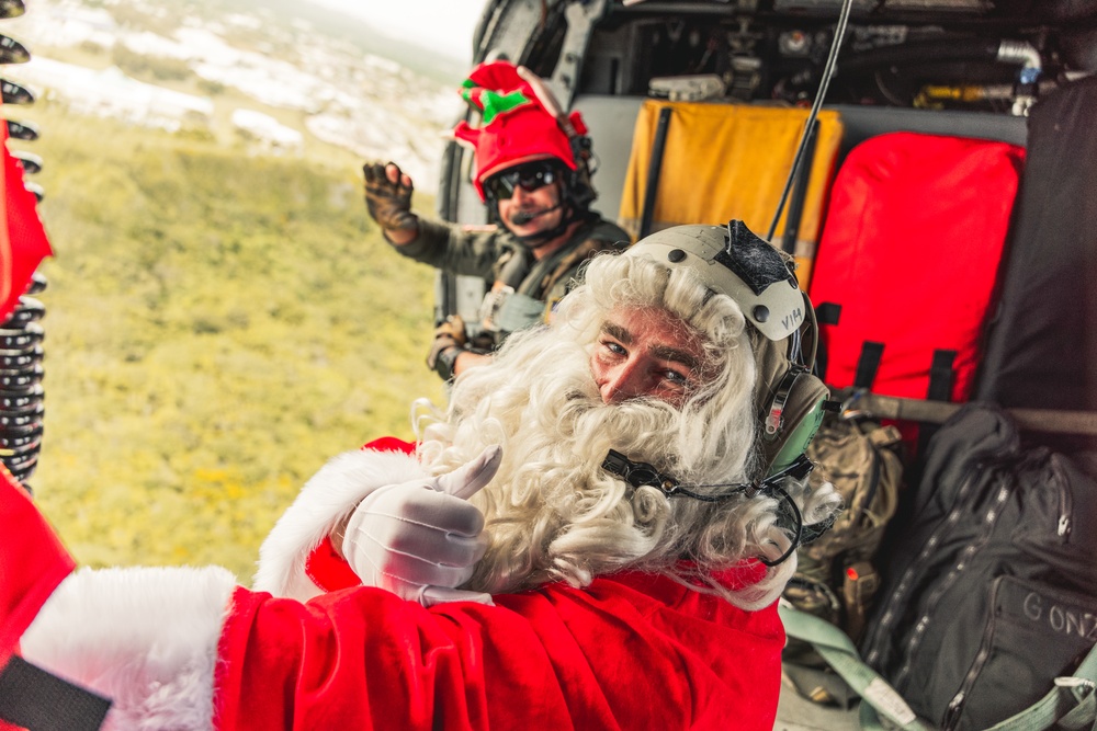 SANTA FLIGHT 2024 WITH HSC-25