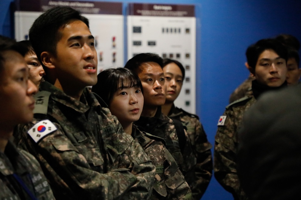 ROK Army Visits Camp Humphreys
