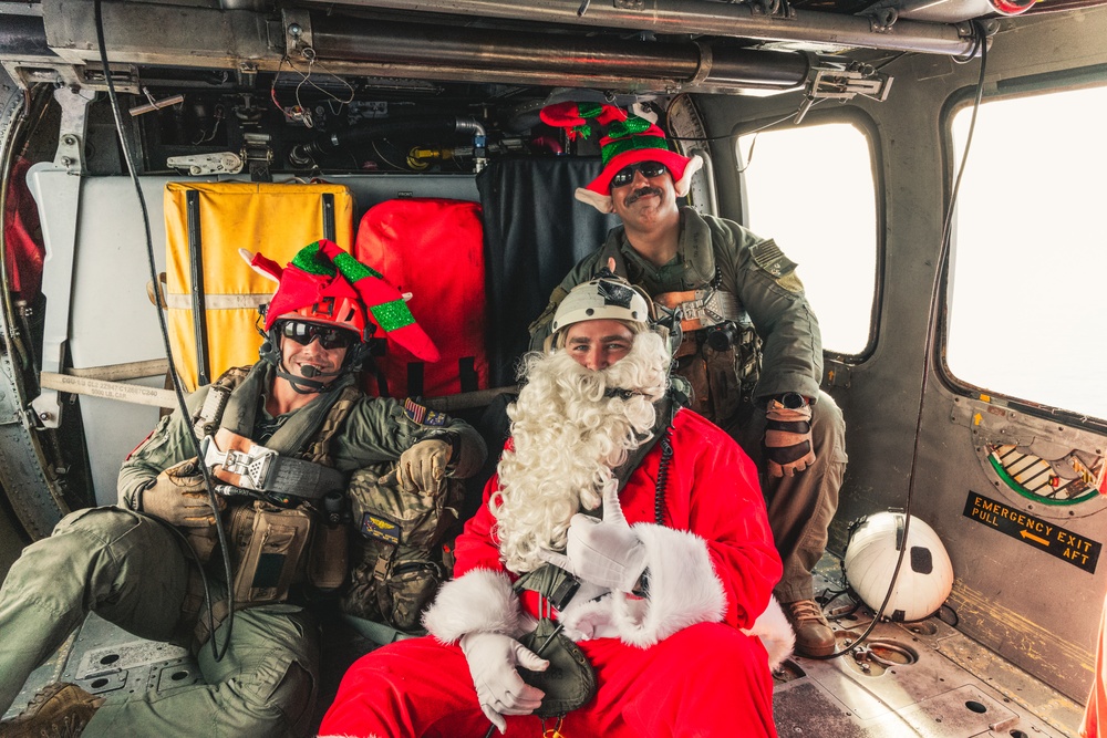 SANTA FLIGHT 2024 WITH HSC-25