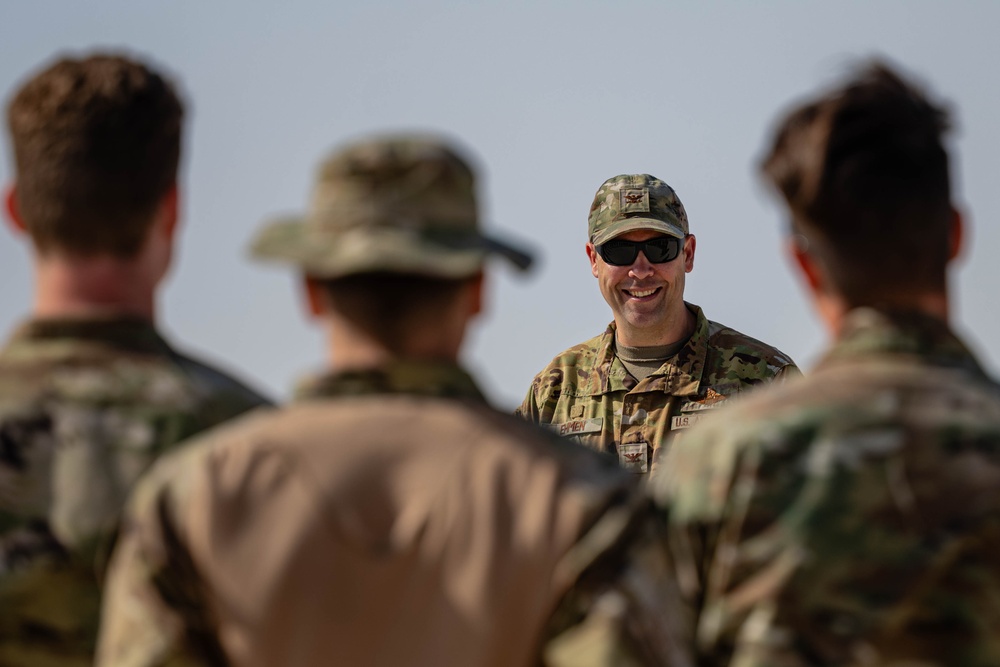 379th AEW leadership recognizes Airmen