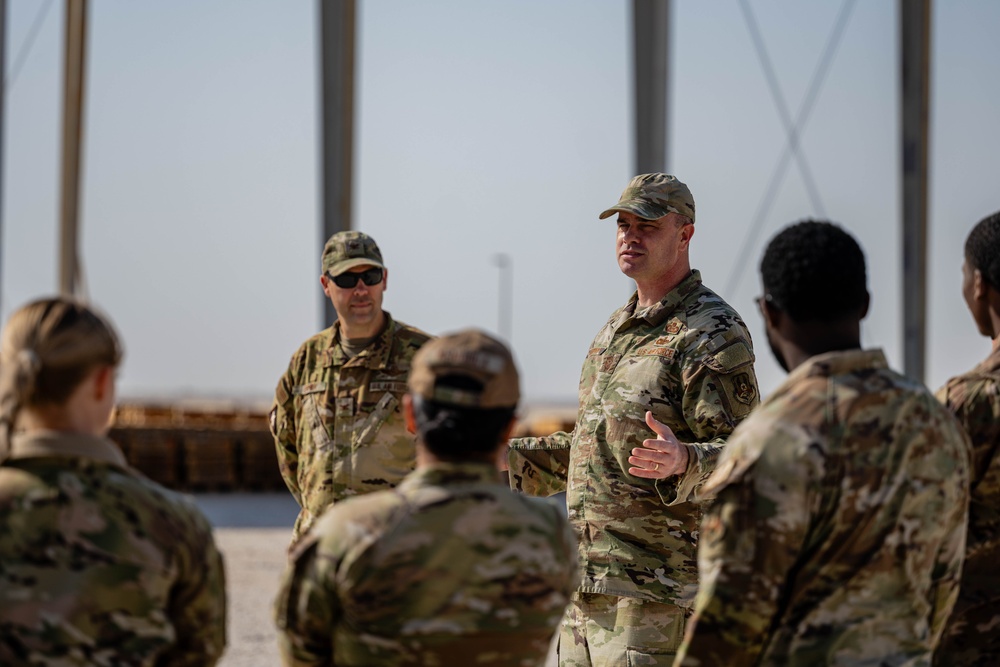379th AEW leadership recognizes Airmen