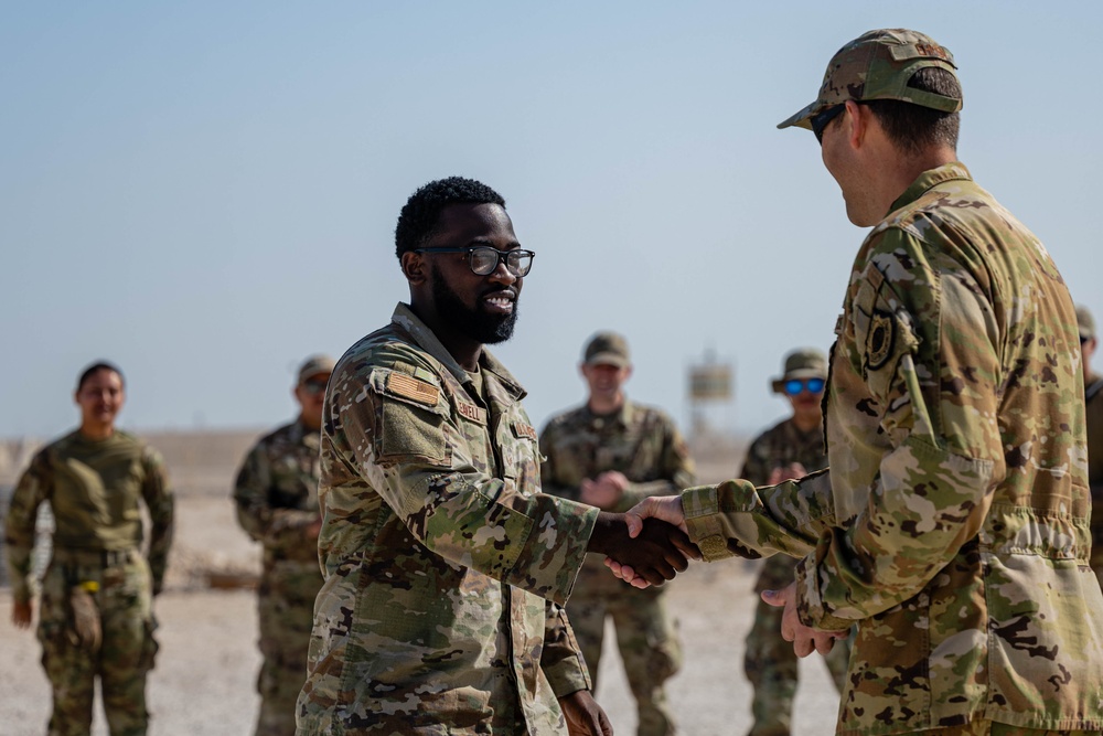 379th AEW leadership recognizes Airmen