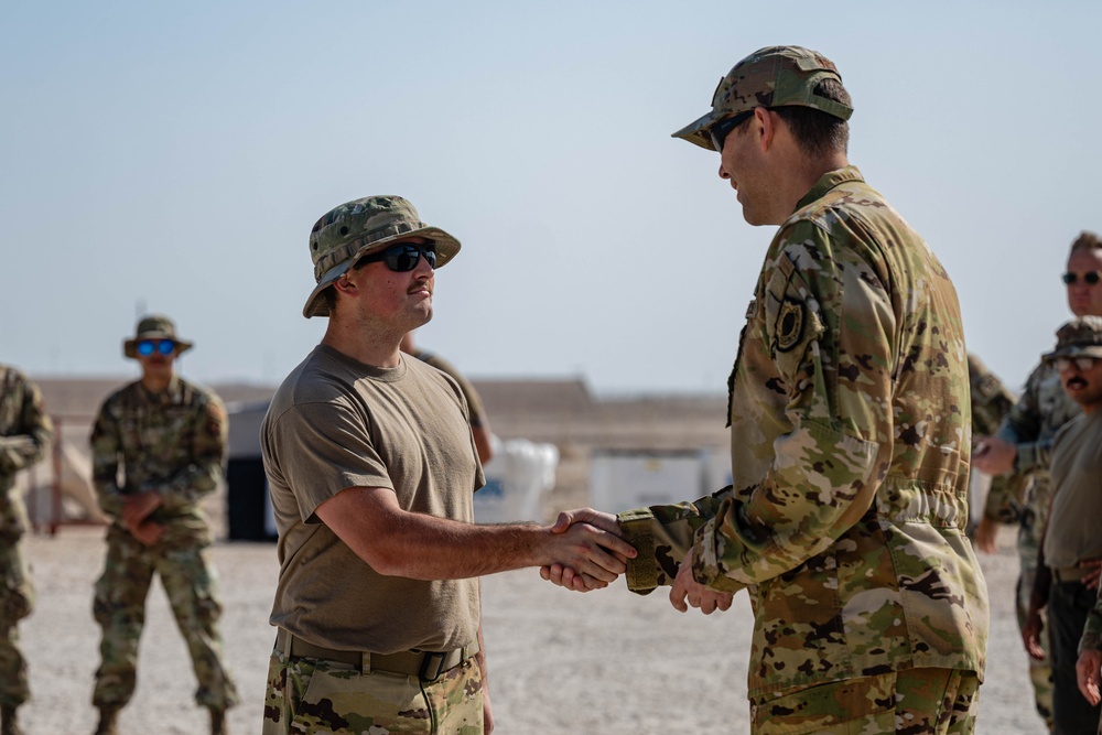 379th AEW leadership recognizes Airmen