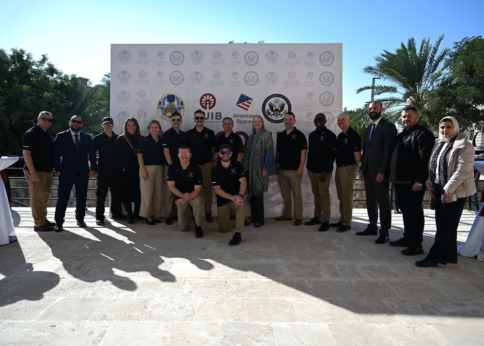 AFCENT Band Performs at American University in Baghdad