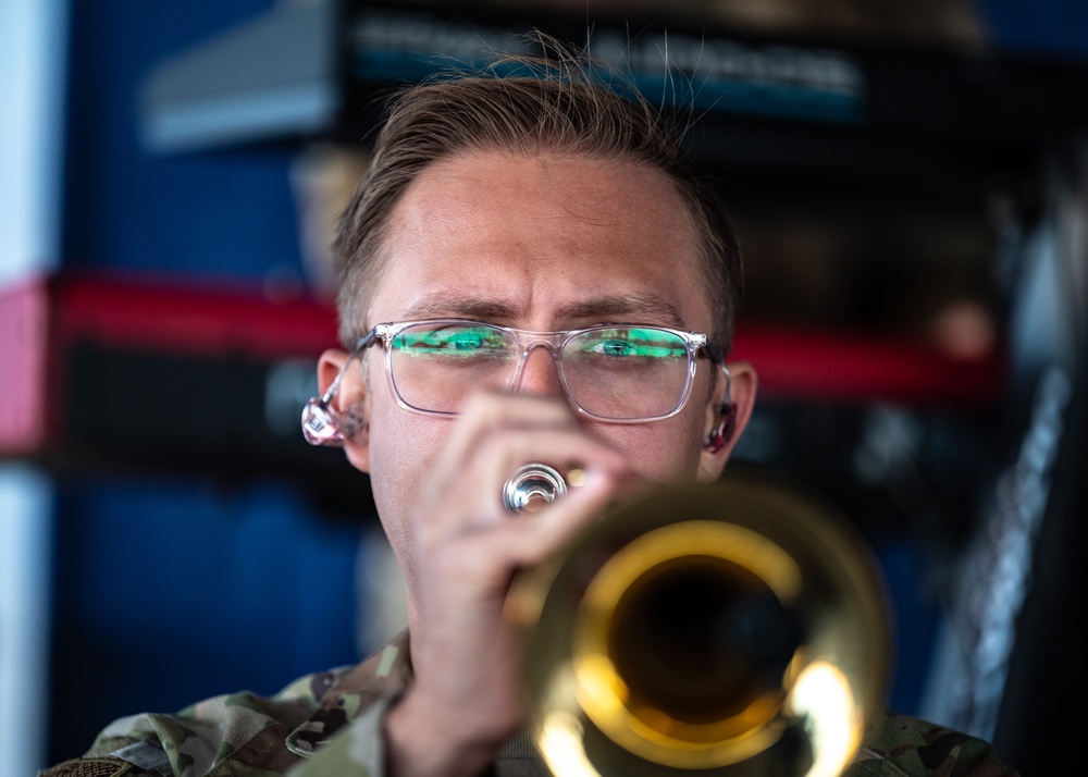 AFCENT Band Rocks BDSC