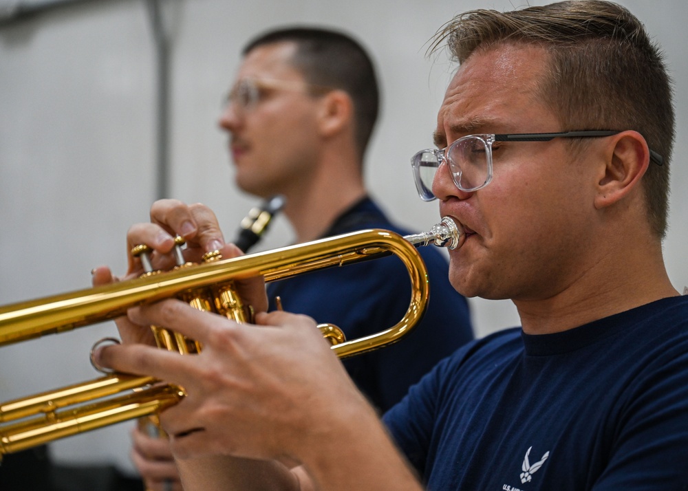 AFCENT Band Rocks BDSC