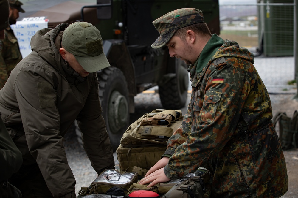 Multinational marksmanship training conducted at Camp Bondsteel