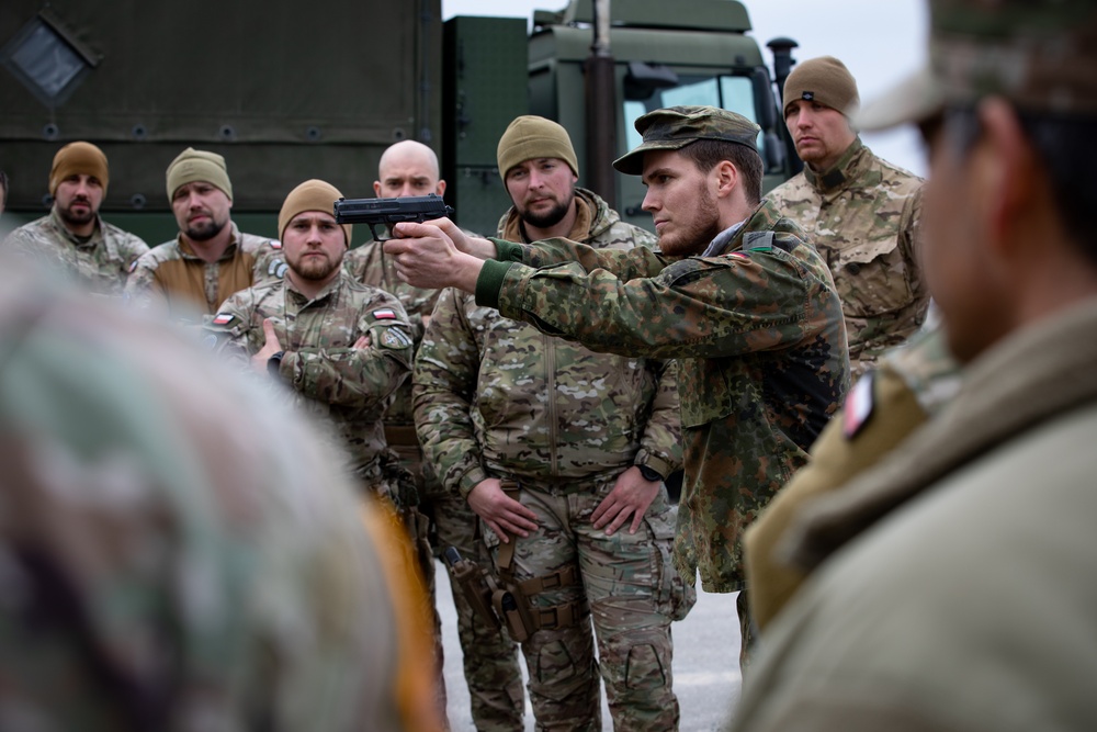 Multinational marksmanship training conducted at Camp Bondsteel