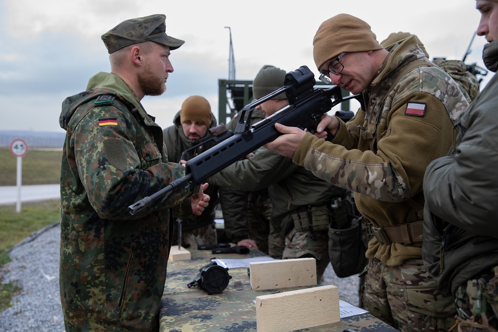 Multinational marksmanship training conducted at Camp Bondsteel