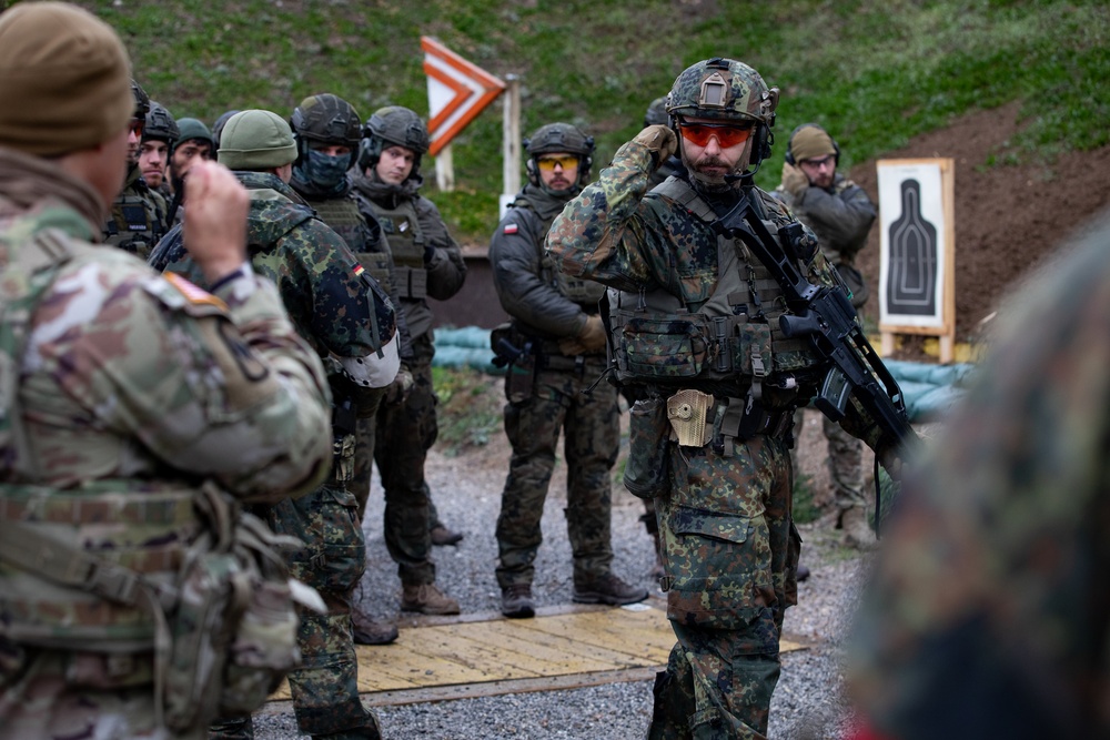 Multinational marksmanship training conducted at Camp Bondsteel