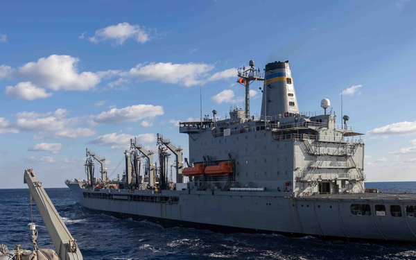 USS Preble (DDG 88) Replenishment at Sea with USNS Tippecanoe (T-AO 199)