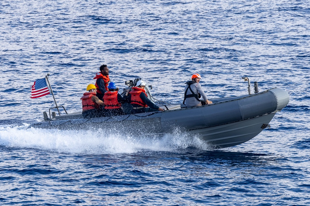 USS Preble (DDG 88) Small Boat Ops