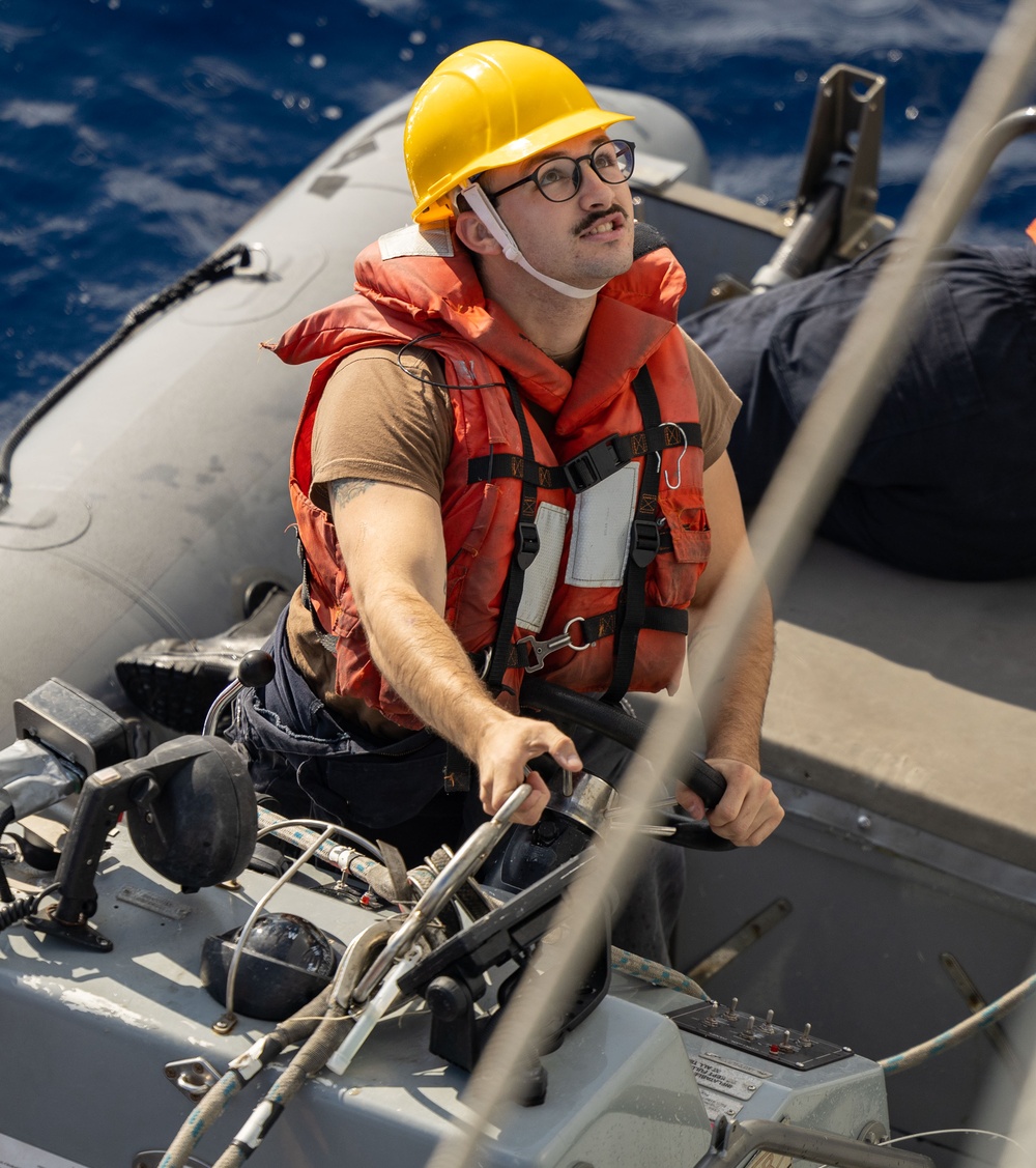USS Preble (DDG 88) Small Boat Ops