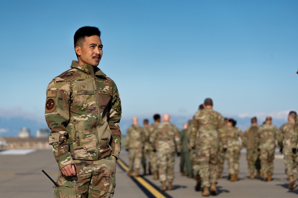 U.S., Turkish Airmen conduct joint FOD walk