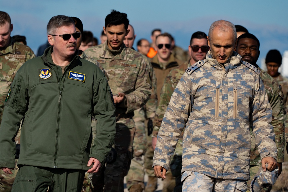 U.S., Turkish Airmen conduct joint FOD walk