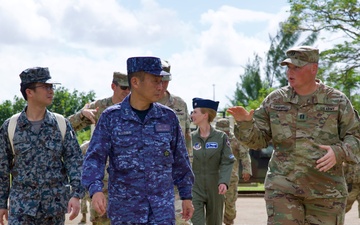 First JSDF Visit to Task Force Talon