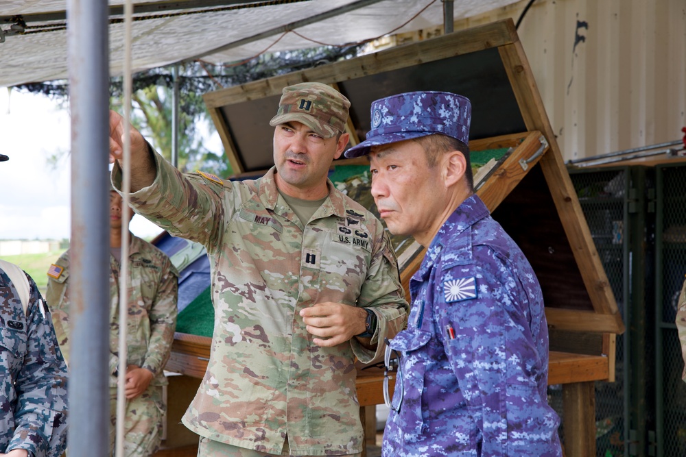 First JSDF Visit to Task Force Talon