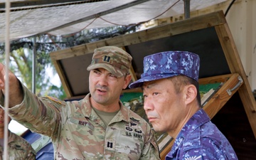 First JSDF Visit to Task Force Talon