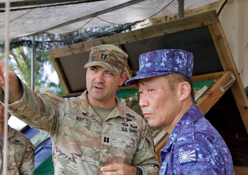 First JSDF Visit to Task Force Talon