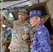 First JSDF Visit to Task Force Talon