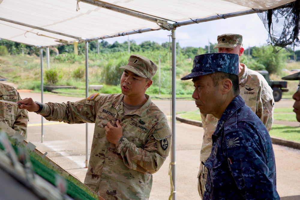 First JSDF Visit to Task Force Talon