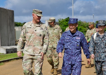 First JSDF Visit to Task Force Talon