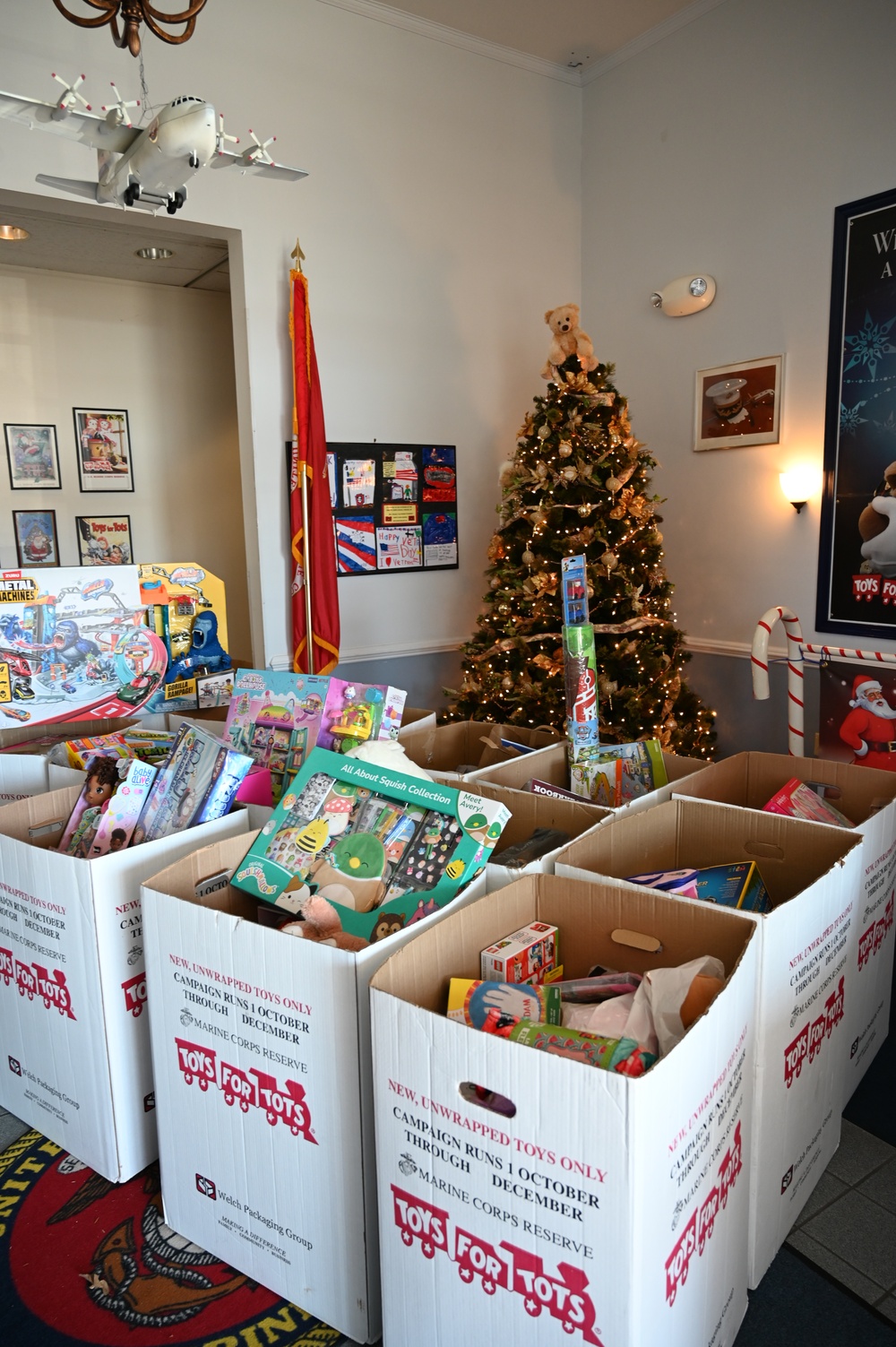 Holiday Hope in Every Box: NSA Mechanicsburg Supports Toys for Tots Mission