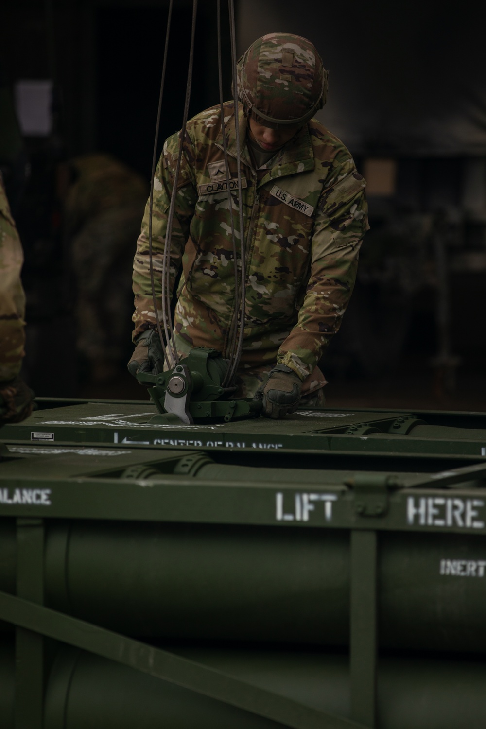 41st Field Artillery Brigade conducts maintenance on M270A2 Multiple Launch Rocket System