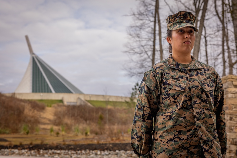 Combat graphics specialist Pfc. Parker promotes to Lance Corporal