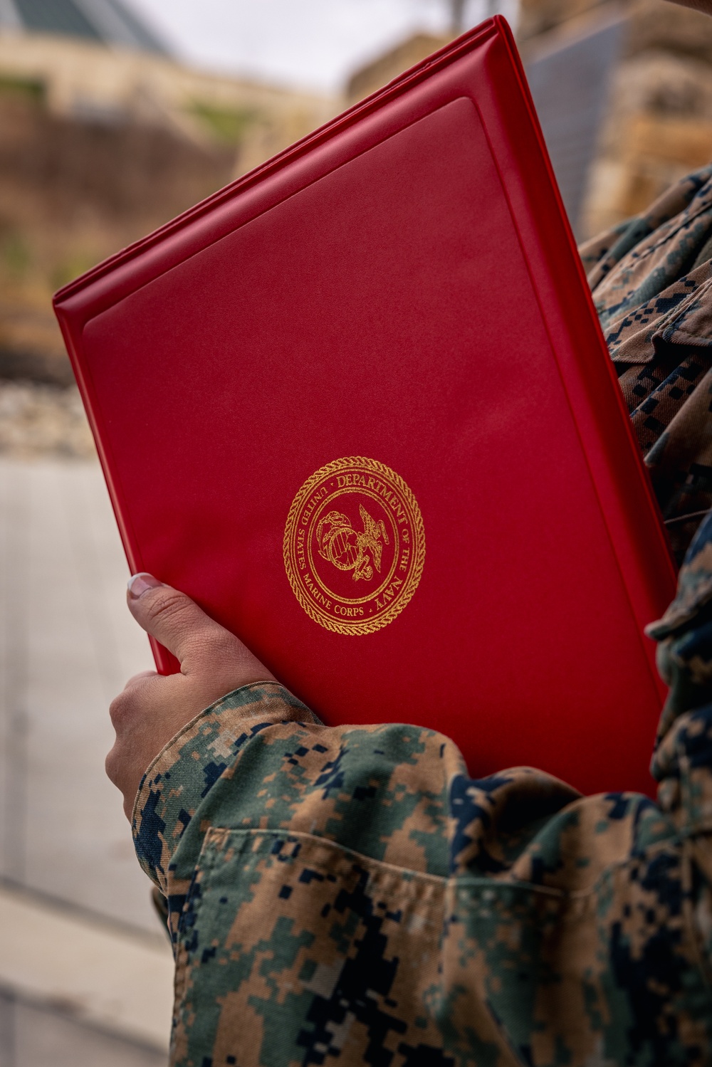 Combat graphics specialist Pfc. Parker promotes to Lance Corporal