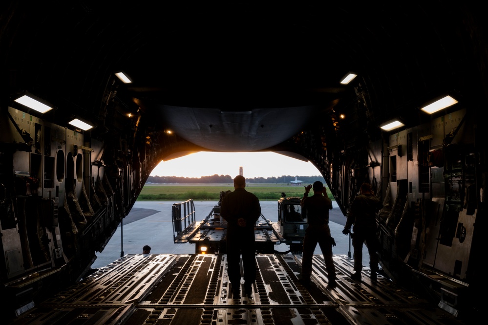 16th Airlift Squadron conducts airdrop