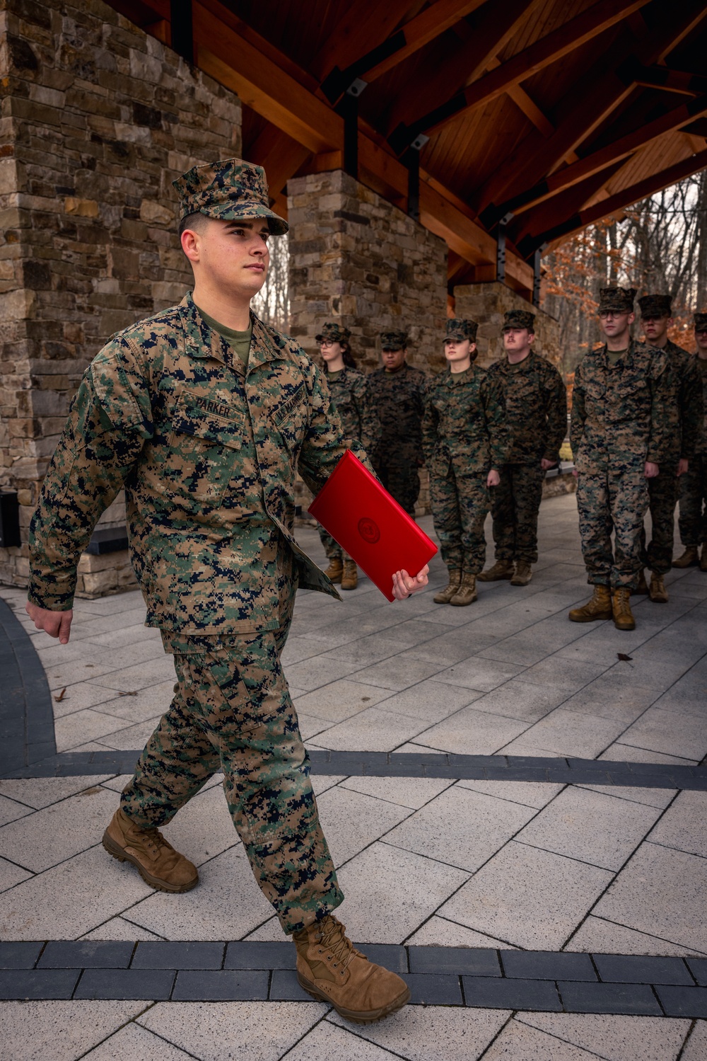 Combat graphics specialist Pfc. Parker promotes to Lance Corporal