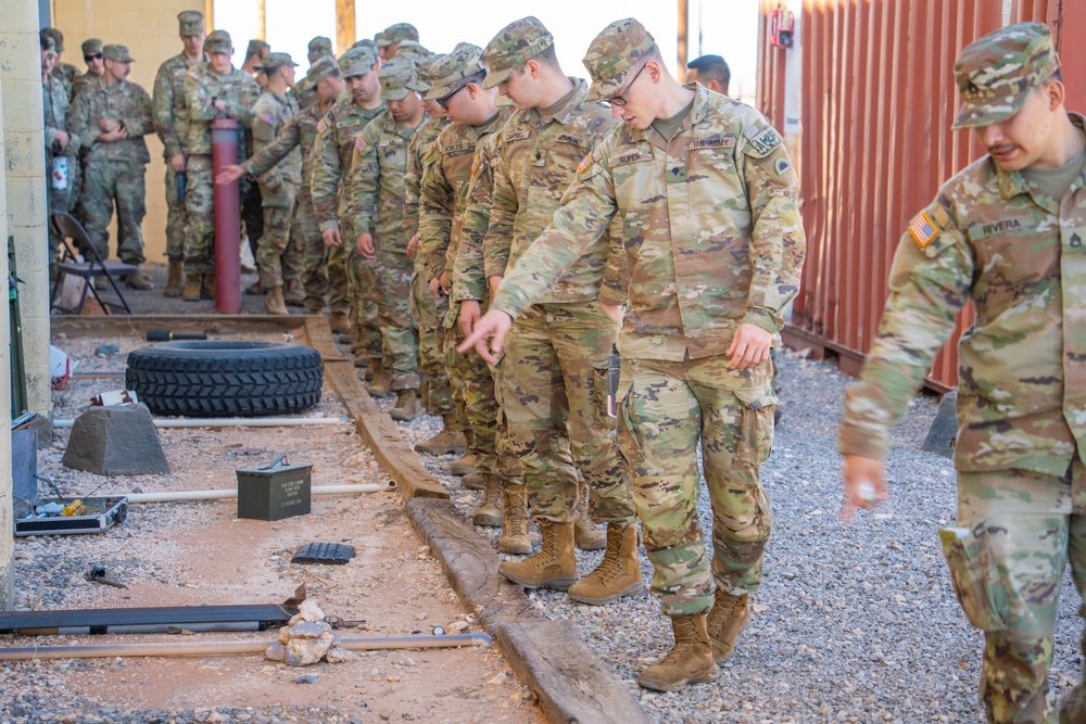 Oregon Guard Battalion Conducts Final Training for MFO Mission