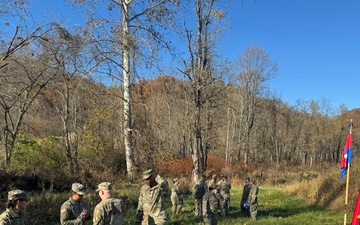 Land Nav at Camp Dawson