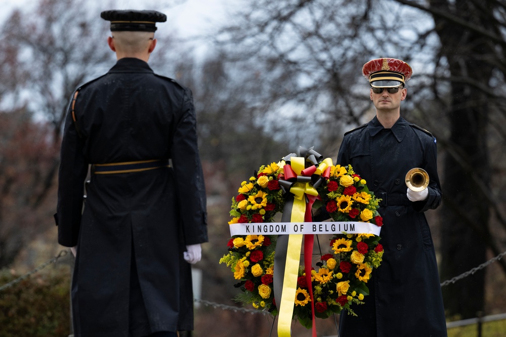 Chief Strategic Officer of the Belgian Armed Forces Maj. Gen. Bernard Phaleg Visits ANC