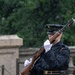 Tomb Guard Walks the Mat in the Rain