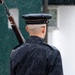 Tomb Guard Walks the Mat in the Rain