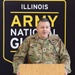 AFTER 27 YEARS, OFFICER SAYS FAREWELL TO ILLINOIS NATIONAL GUARD