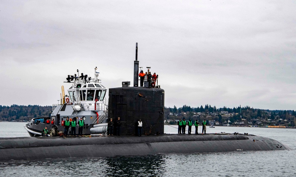 USS Topeka Homeport Change