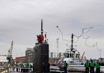 USS Topeka Homeport Change