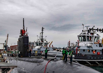 USS Topeka Homeport Change