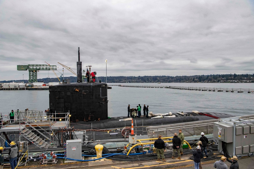 USS Topeka Homeport Change